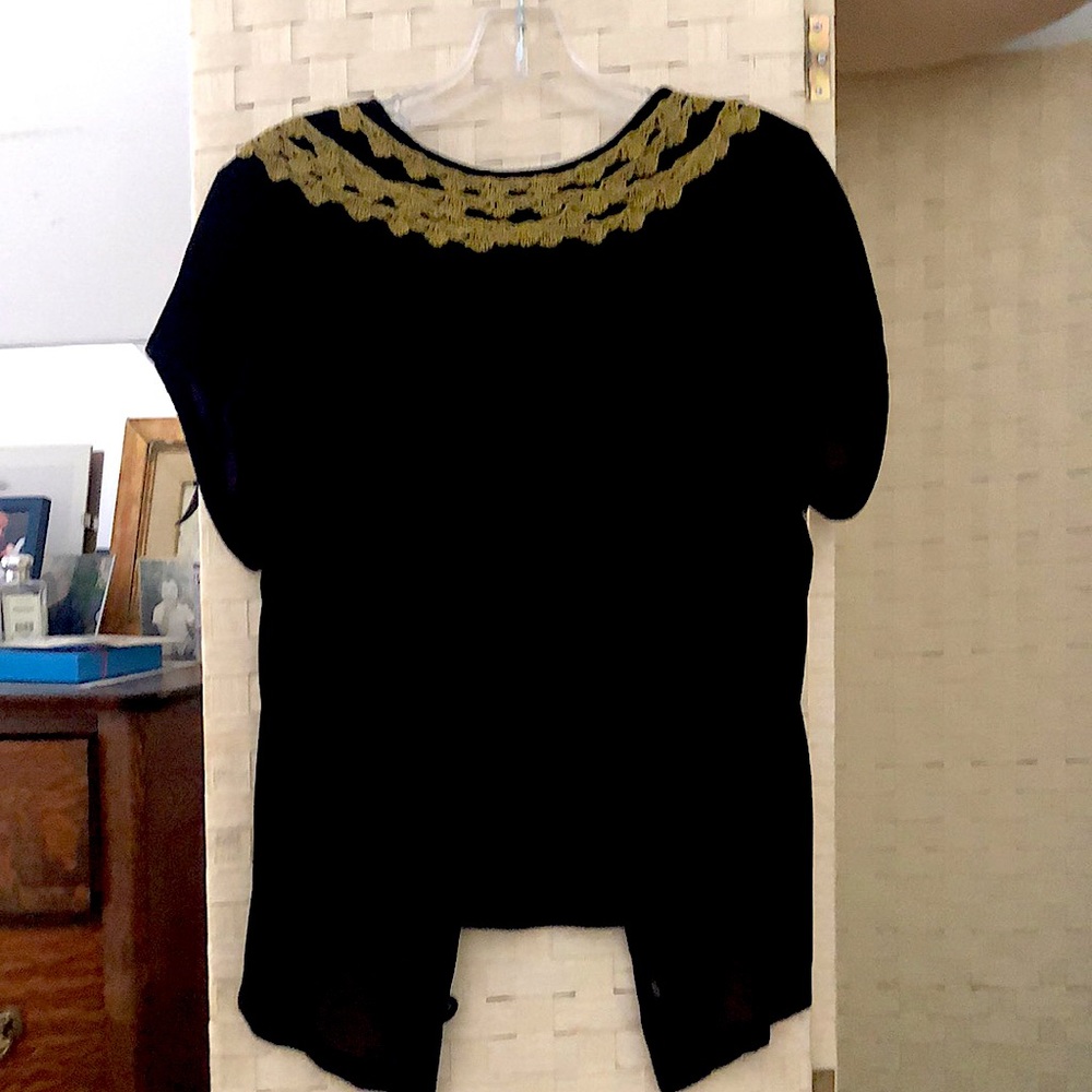 Velvet (aubergine) raglan sleeve made by Zuzka.